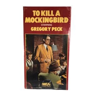 Vintage 1987 Release To Kill A Mockingbird VHS Movie New Sealed